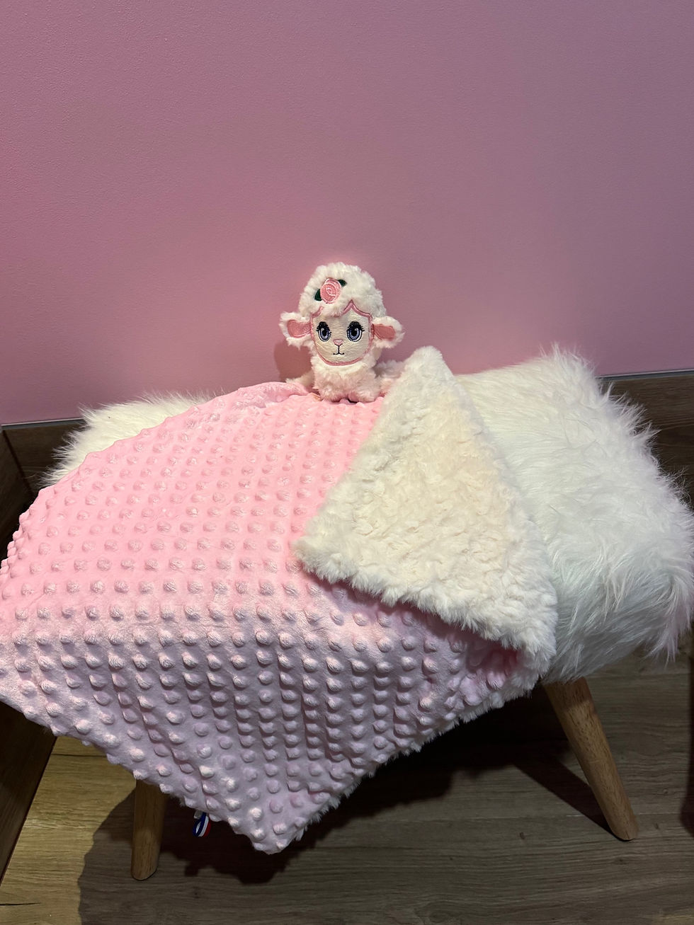 Miniature : Couverture doudou mouton