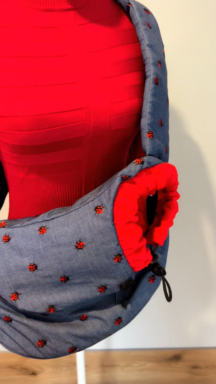 Miniature : Sac banane jean's et coccinelle