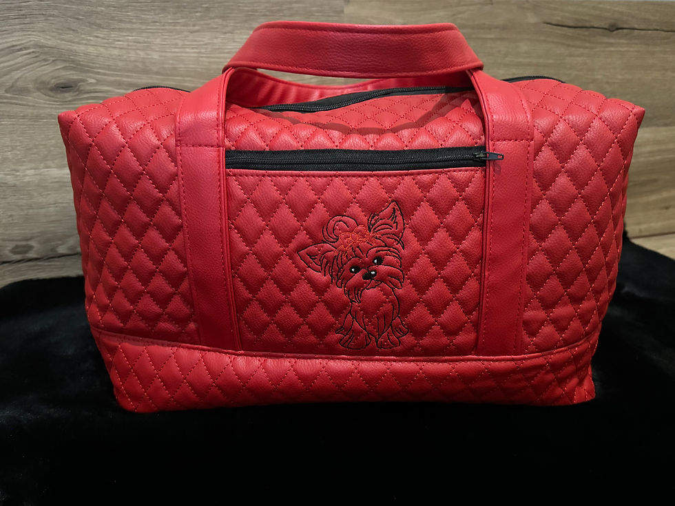 Sac nurserie Yorkshire rouge