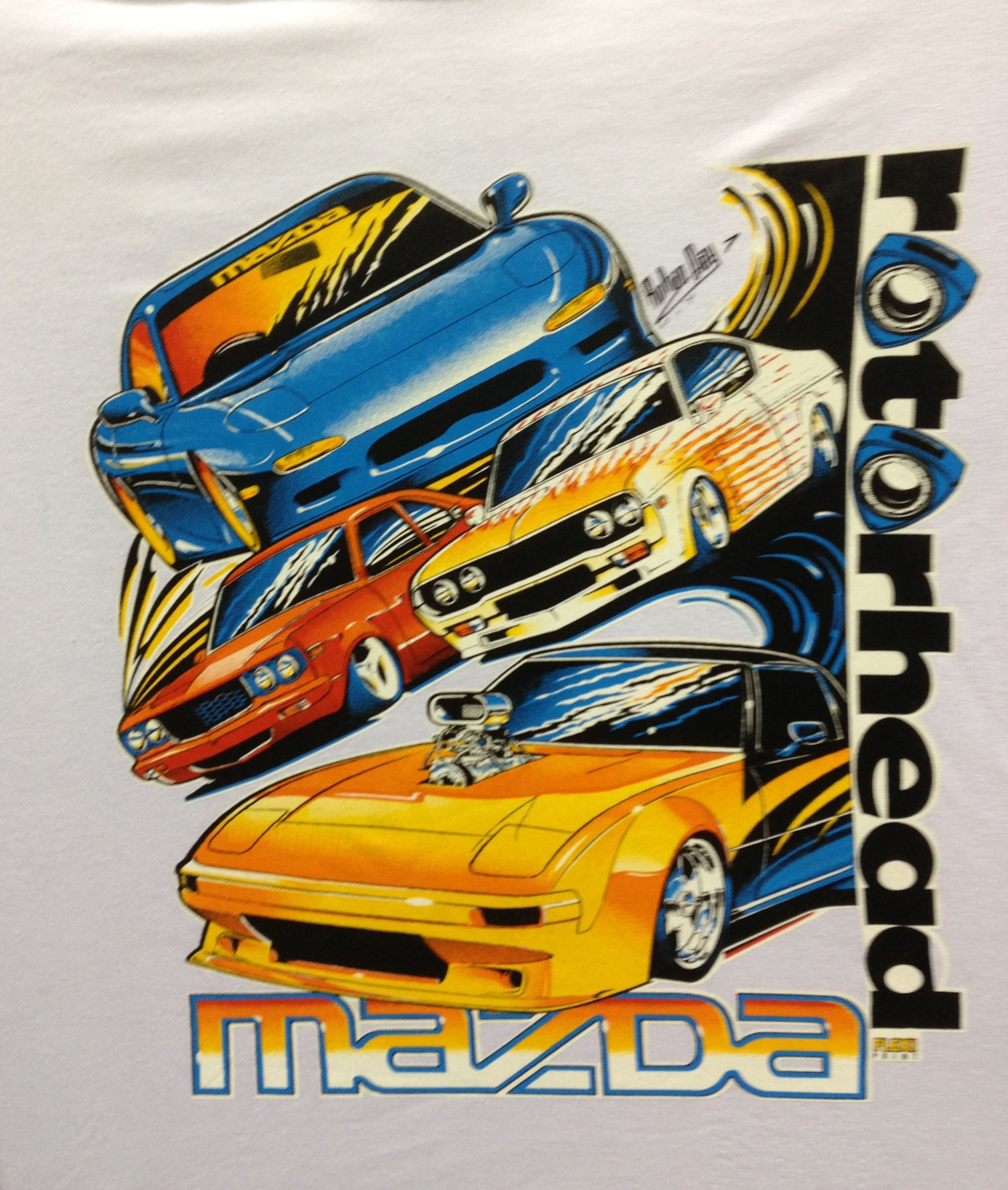 MAZDA ROTORHEAD CAR SHIRT
