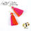 Thumbnail: Mixed Tassels Earrings