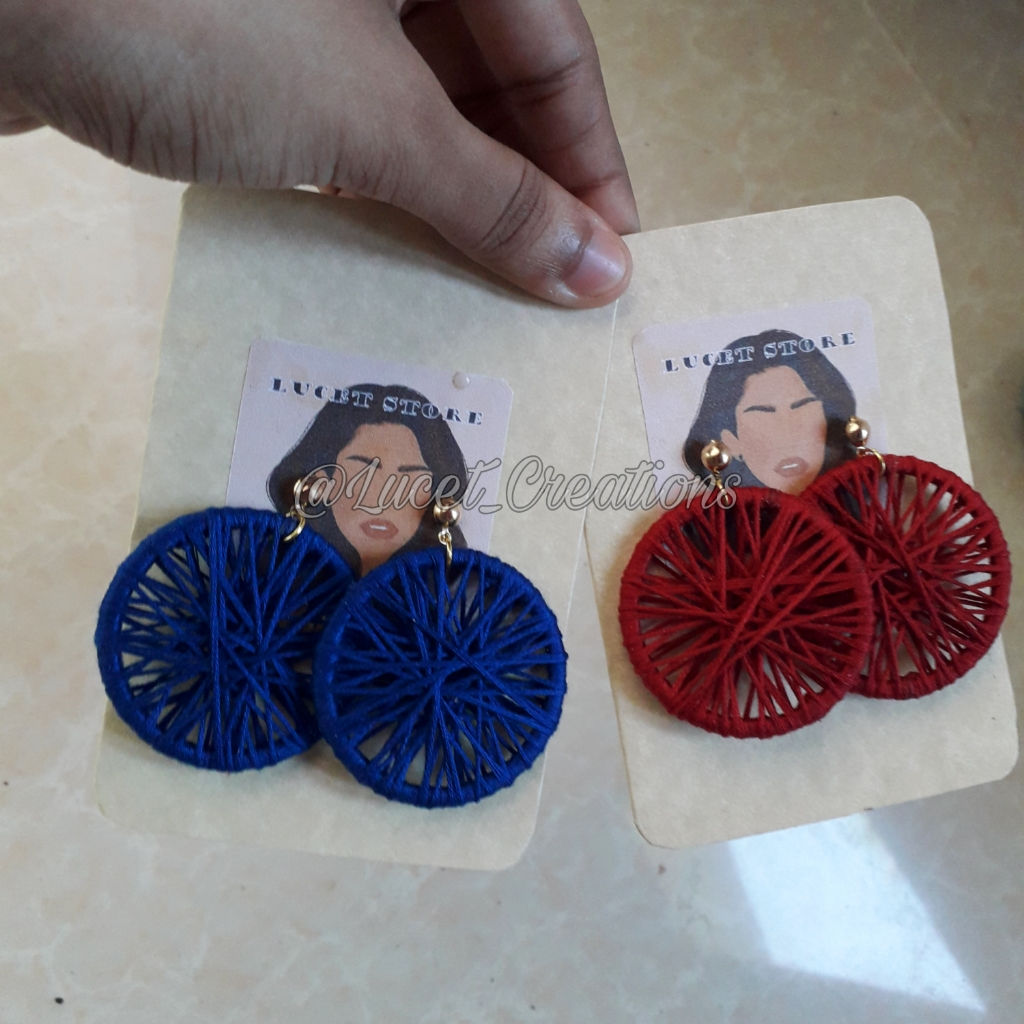 Customized Lucet Wheel Earrings