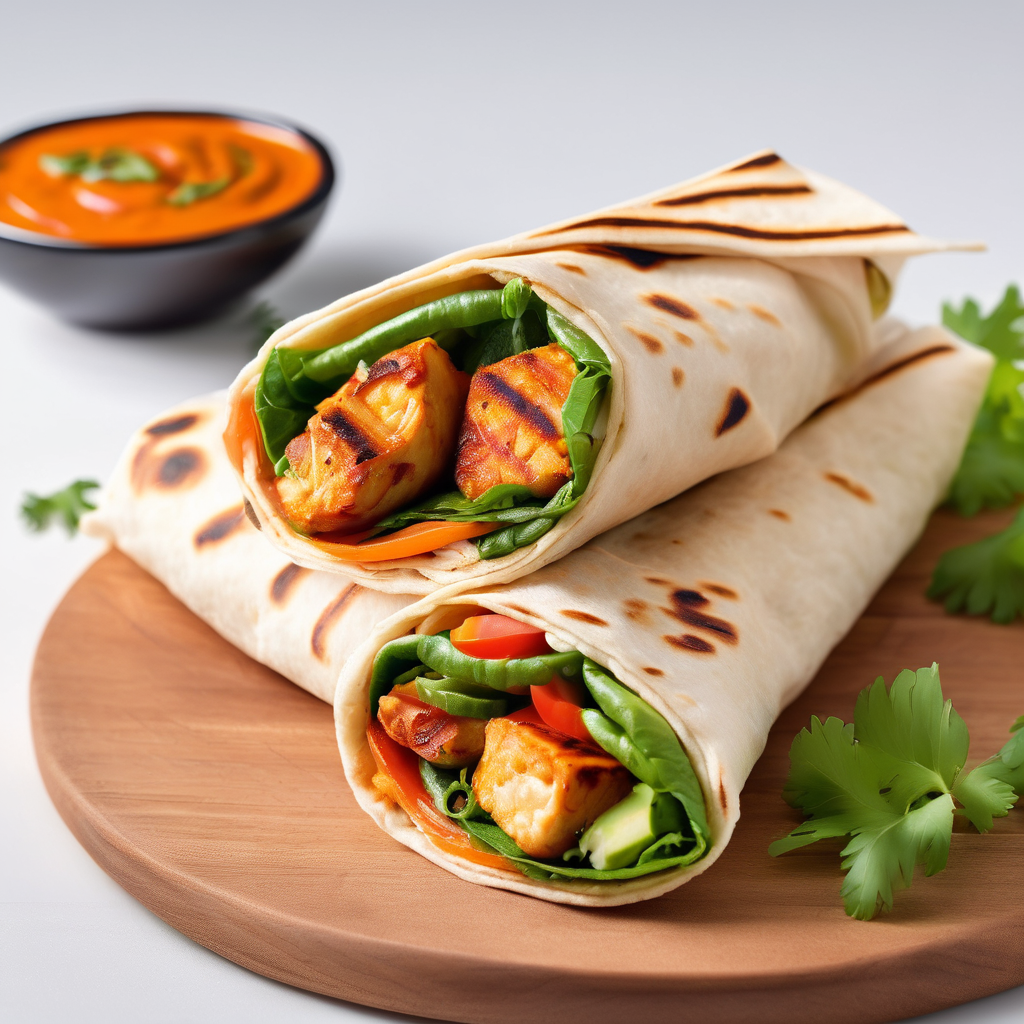 Paneer Tikka Wrap