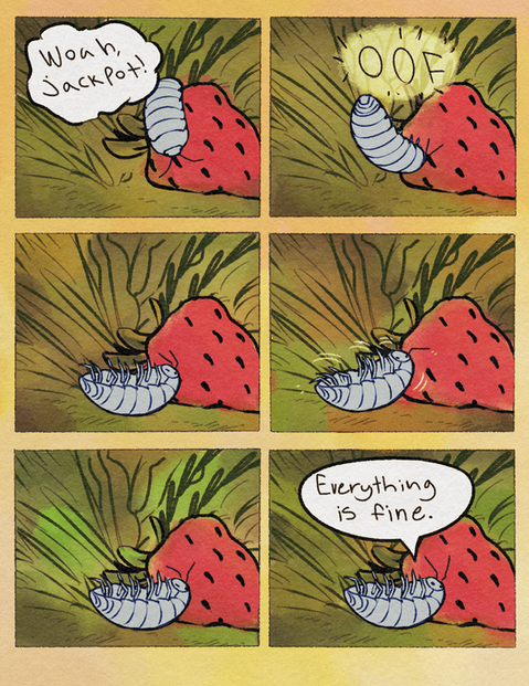 "This is fine." One Page Comic