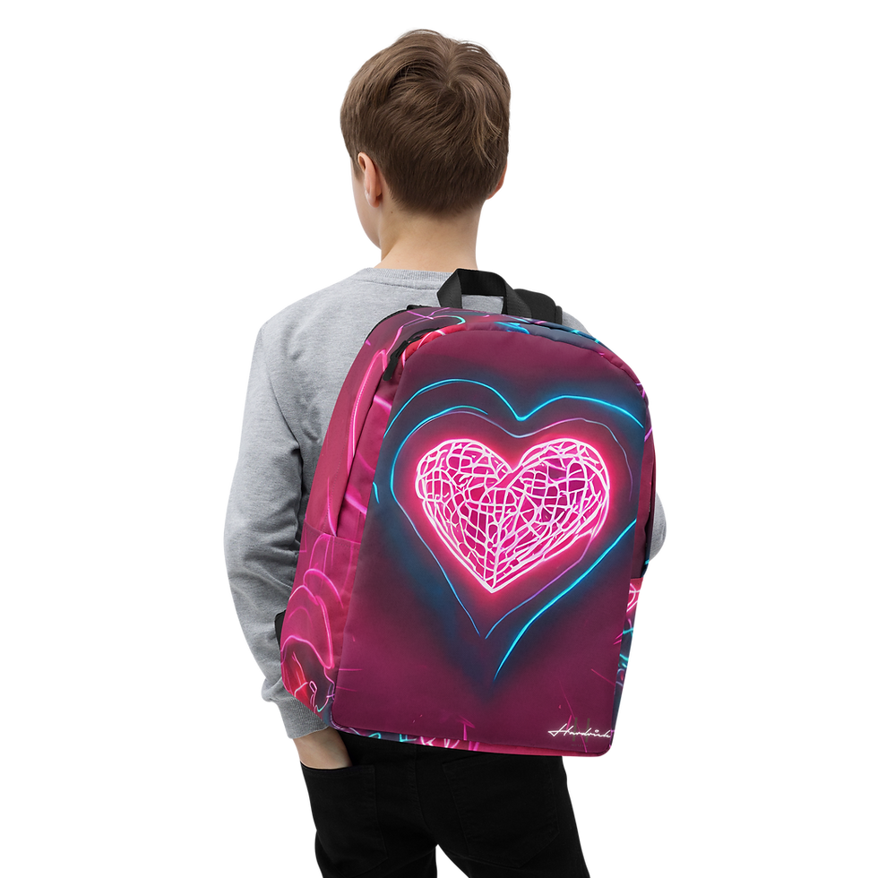 Thumbnail: THM X Neon Heart Minimalist Backpack