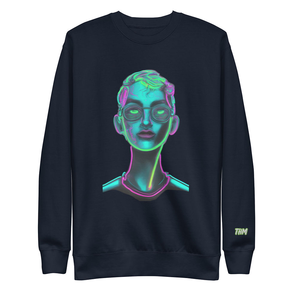 Thumbnail: Mirror Mode-4-Unisex Premium Sweatshirt