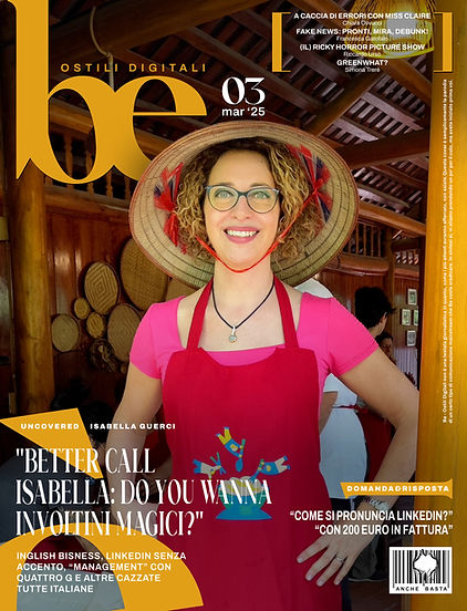 CoverBe_IsabellaGuerci