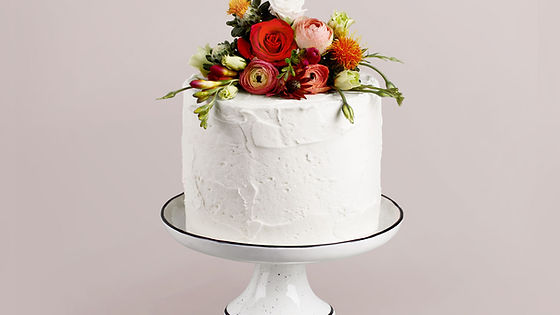 Flowers Minimalist Cake