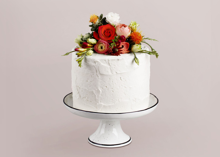 Flower Decorated Cake 