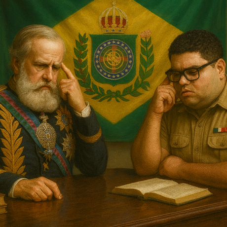 Bicentenário de Dom Pedro II: Uma Mensagem Tecno-Tenentista pela Comemoração do Pai Fundador da Nação Brasileira 👑🇧🇷⬛🟨⬜🏴‍☠️