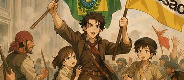 A Revolução Brasileira da Geração Z não será Vermelha: SERÁ AMARELA 🏴☠️🇧🇷 ⬛🟨⬜