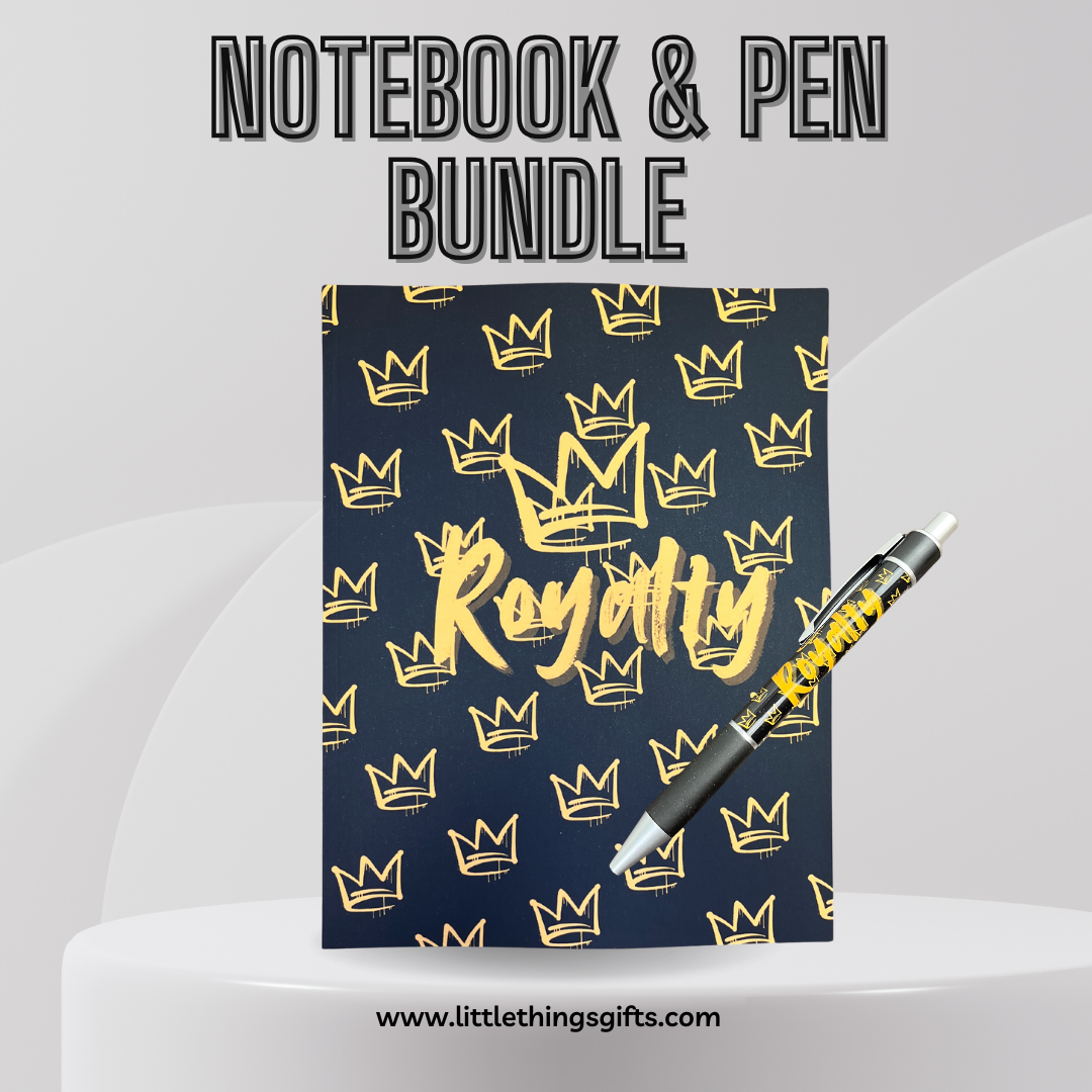 Royalty Notebook & Pen Bundle