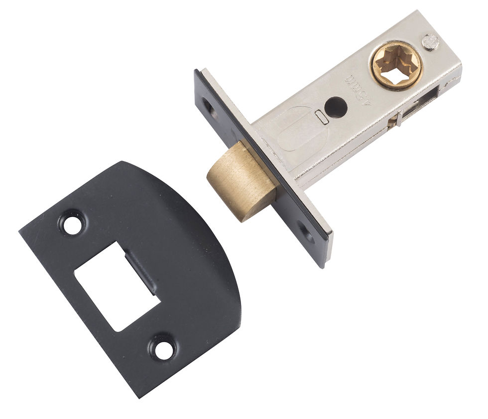 Thumbnail: TradCo - Double Sprung Split Cam Tube Latch with 'D' Striker B45mm