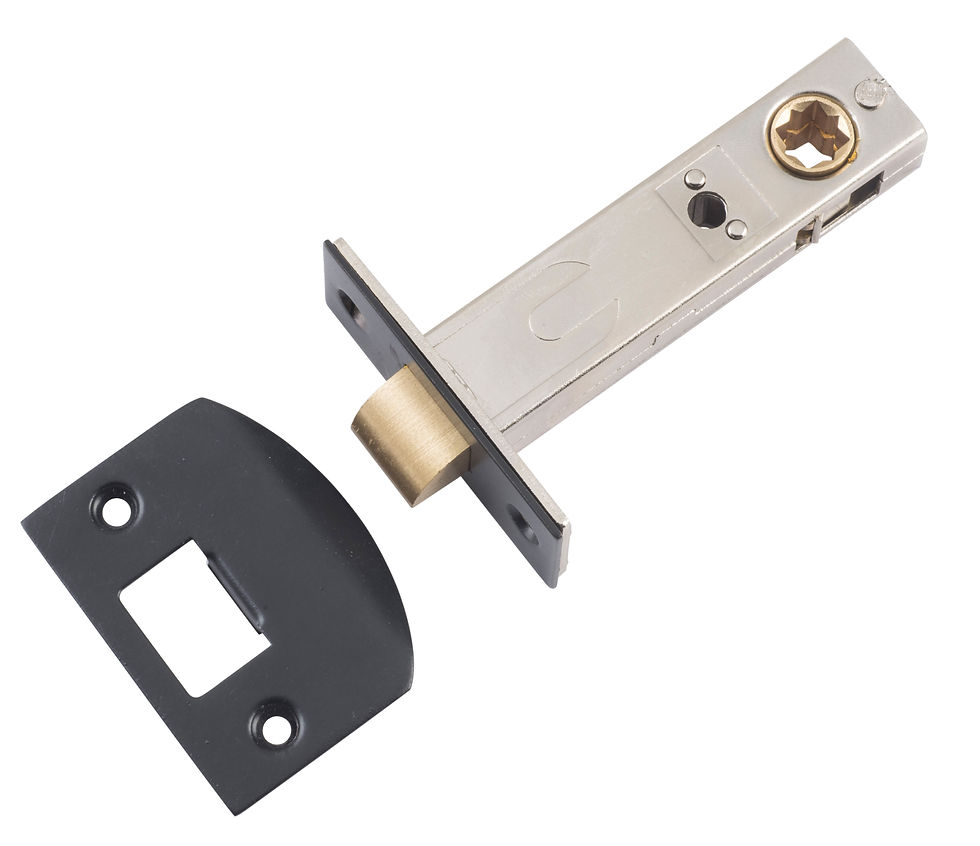Thumbnail: TradCo - Double Sprung Split Cam Tube Latch with 'D' Striker B70mm