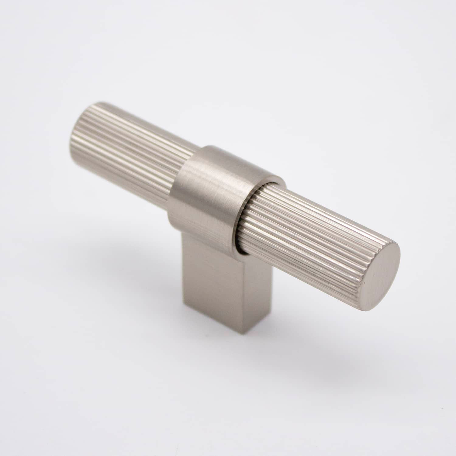 Manovella - Athena Fluted Cupboard 'T' Knob Pull L68mm