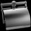 Thumbnail: Domino Brass - Contemporary Design 2 Toilet Roll Holder