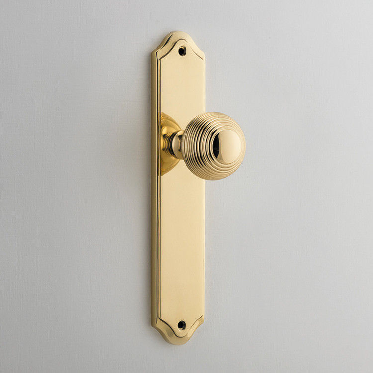 Thumbnail: Iver - Guildford Door Knob on Shouldered Backplate - All Variants