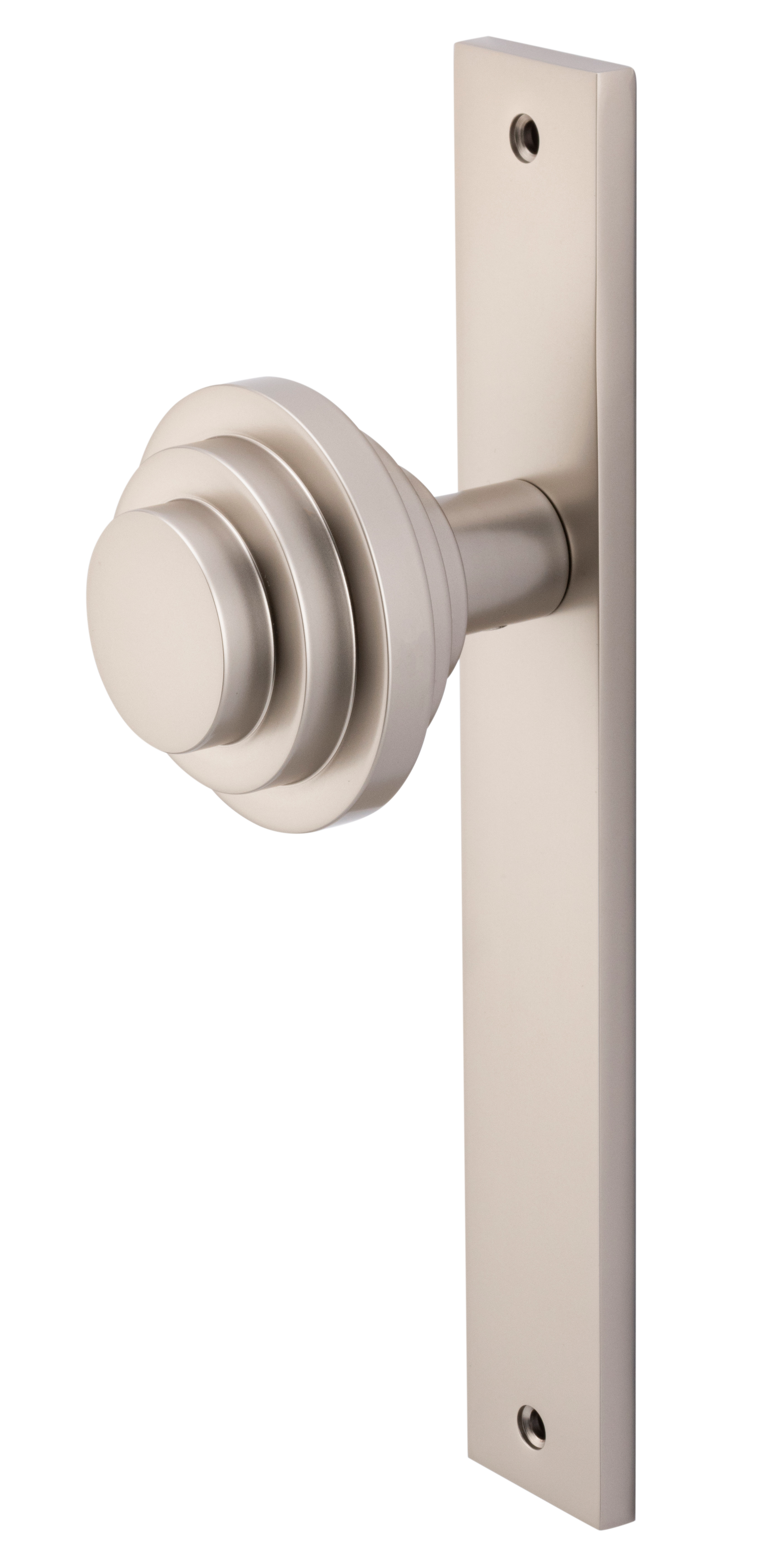 Bankston x Sans Arc - Zzzigurat Door Knob on Rectangular Plate - All Variants