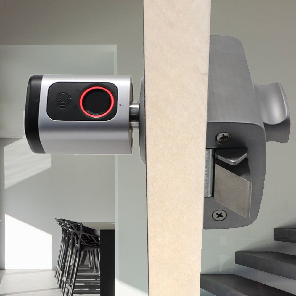 Austyle - Digital Smart Entrance Retrofit Rim Night/Dead Latch