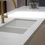 Thumbnail: Turner Hastings- Curated- Matte White Cuisine 85 x 46 Fireclay Double Inset Sink