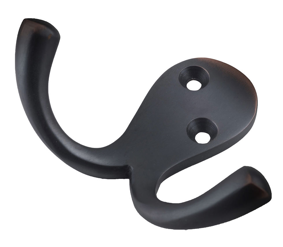 Thumbnail: TradCo - Double Robe Hook H75xP30mm