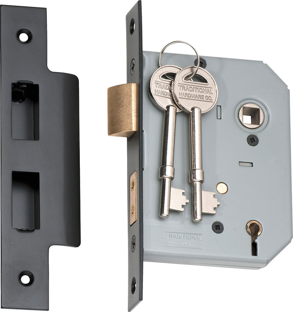 Thumbnail: TradCo - 5 Lever High Security Mortice Lock B57mm