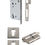 Thumbnail: Iver - Square Profile Roller Euro Mortice Lock Kit