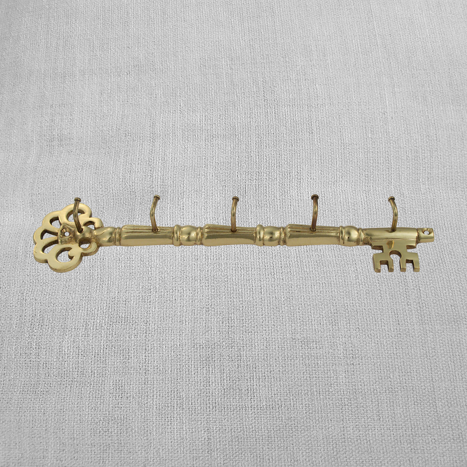 Domino Brass - Key Design Key Rack W260xH63mm