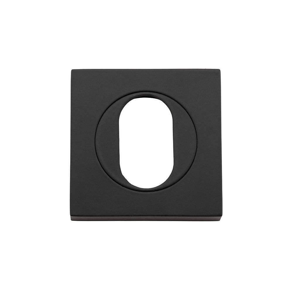 Thumbnail: Iver - Square Oval Escutcheons H52xW52mm