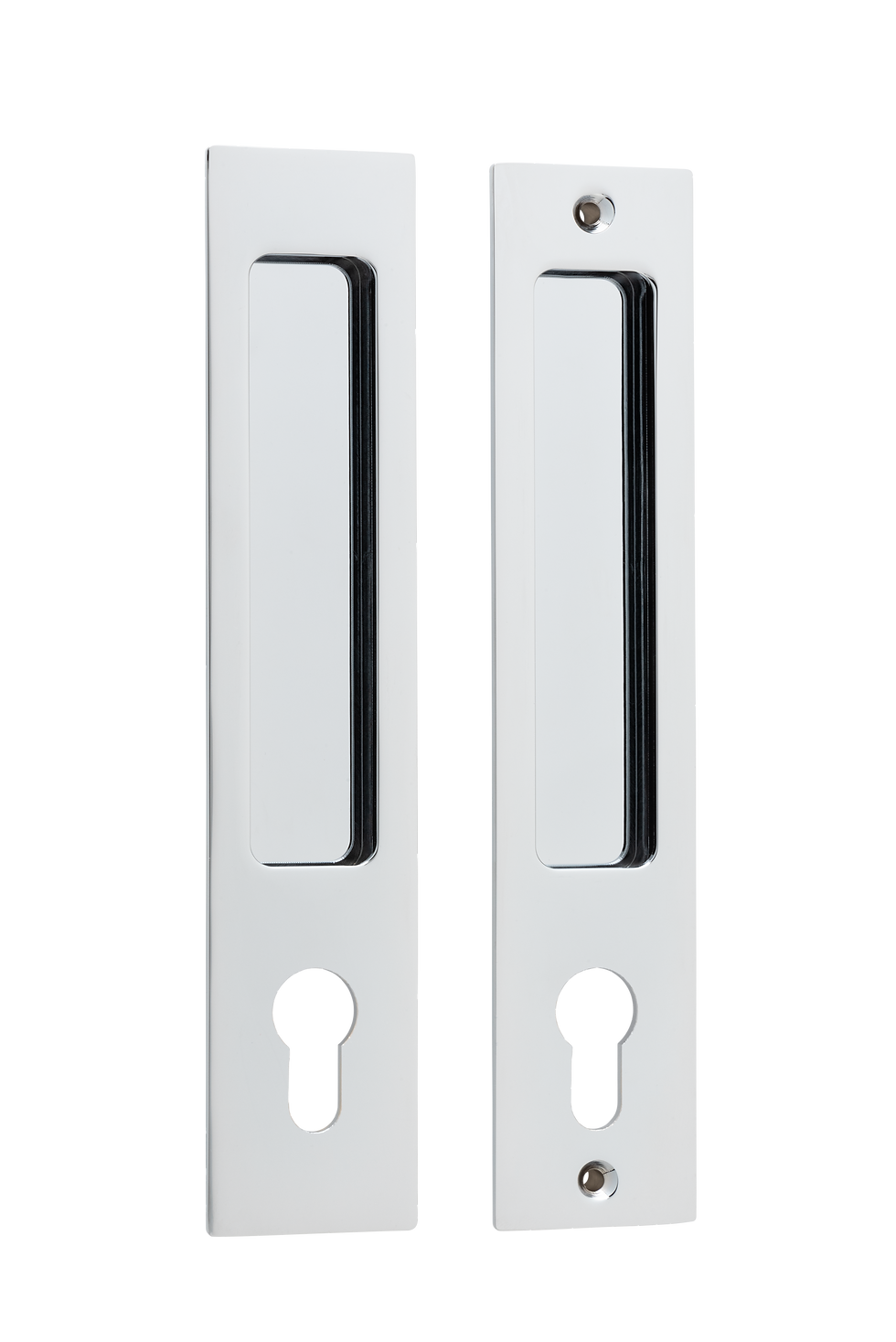 Thumbnail: Iver - Rectangular Cavity Sliding Door Entrance Euro Lock Kit H225xW45mm