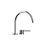 Thumbnail: Brodware - City Stik - Bath Mixer Set with Gooseneck Spout 1.9907.06.0.01+