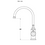 Thumbnail: Brodware - Classique - Kitchen Mixer with Gooseneck Spout 1.8708.00.3.01