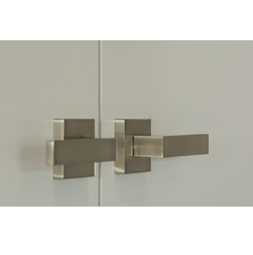 Thumbnail: Zanda - Jura Trident Door Lever on Square Rose - All Variants