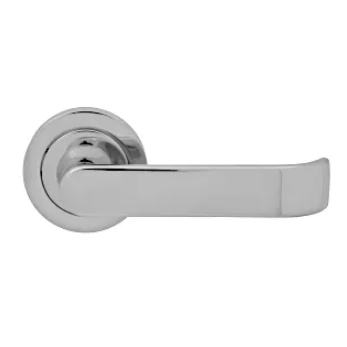 Thumbnail: PavTom - Wide Retro Door Lever on Concealed Fix Round Rose D50mm