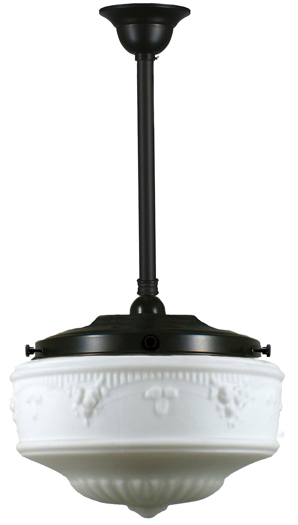 Thumbnail: Lighting Inspirations - Senator Interior Patina Black Rod Pendant Light