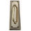 Thumbnail: Domino Brass - H460+2332 Edwardian Entrance Pull Handle - Multiple Sizes