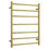 Thumbnail: Thermogroup - Heated Towel Rail - Round Ladder - Brushed Gold W600xH800mm