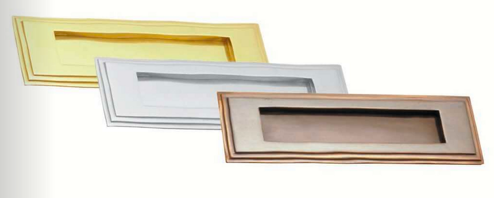 Thumbnail: Superior Brass - Stepped Letter Plate L280xH90mm