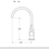 Thumbnail: Brodware - Manhattan - Kitchen Mixer with Gooseneck Spout 1.9108.00.0.01