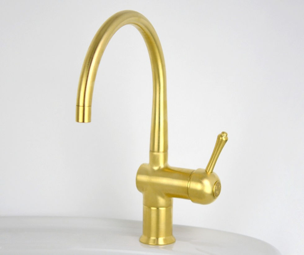 Thumbnail: CB Ideal - Roulette Lever - Kitchen Flick Mixer with Floline Outlet