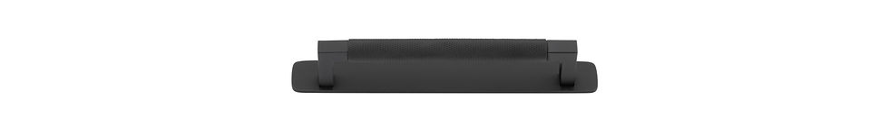 Thumbnail: Iver - Brunswick Knurled Cabinet Pull Handle with Backplate