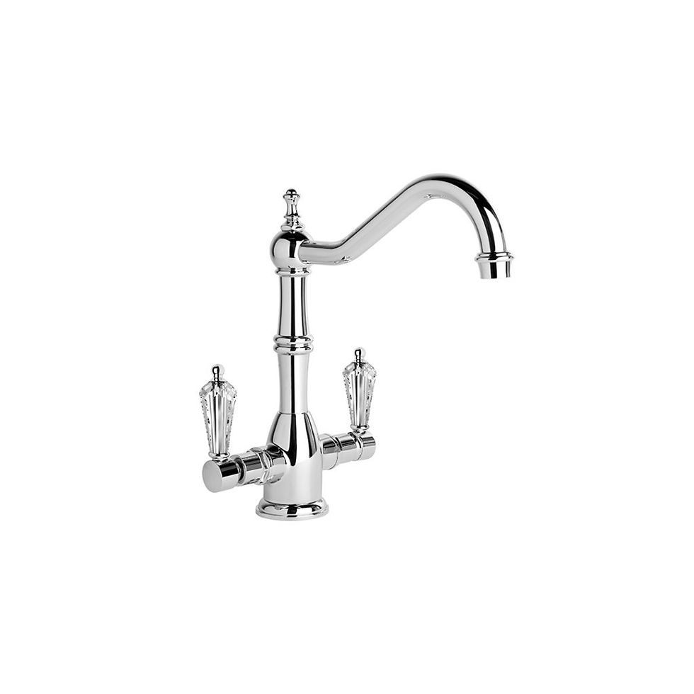 Thumbnail: Brodware - Winslow - Kitchen Double Mixer w/ Traditional Spout 1.8130.02.2.01+