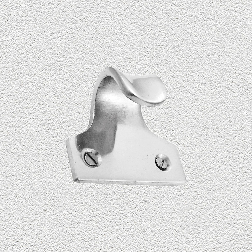 Thumbnail: Domino Brass - Dished Classic Sash Window Lift
