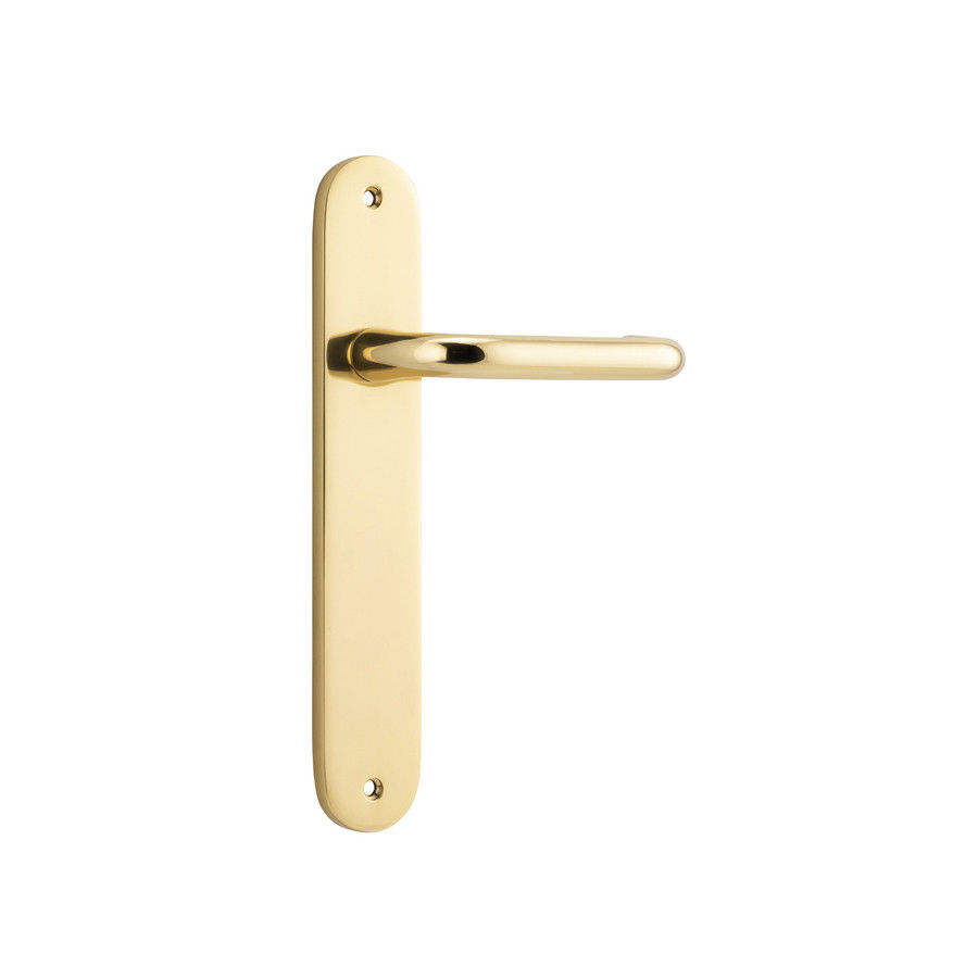 Thumbnail: Iver - Oslo DDA Door Lever on Oval Backplate - All Variants