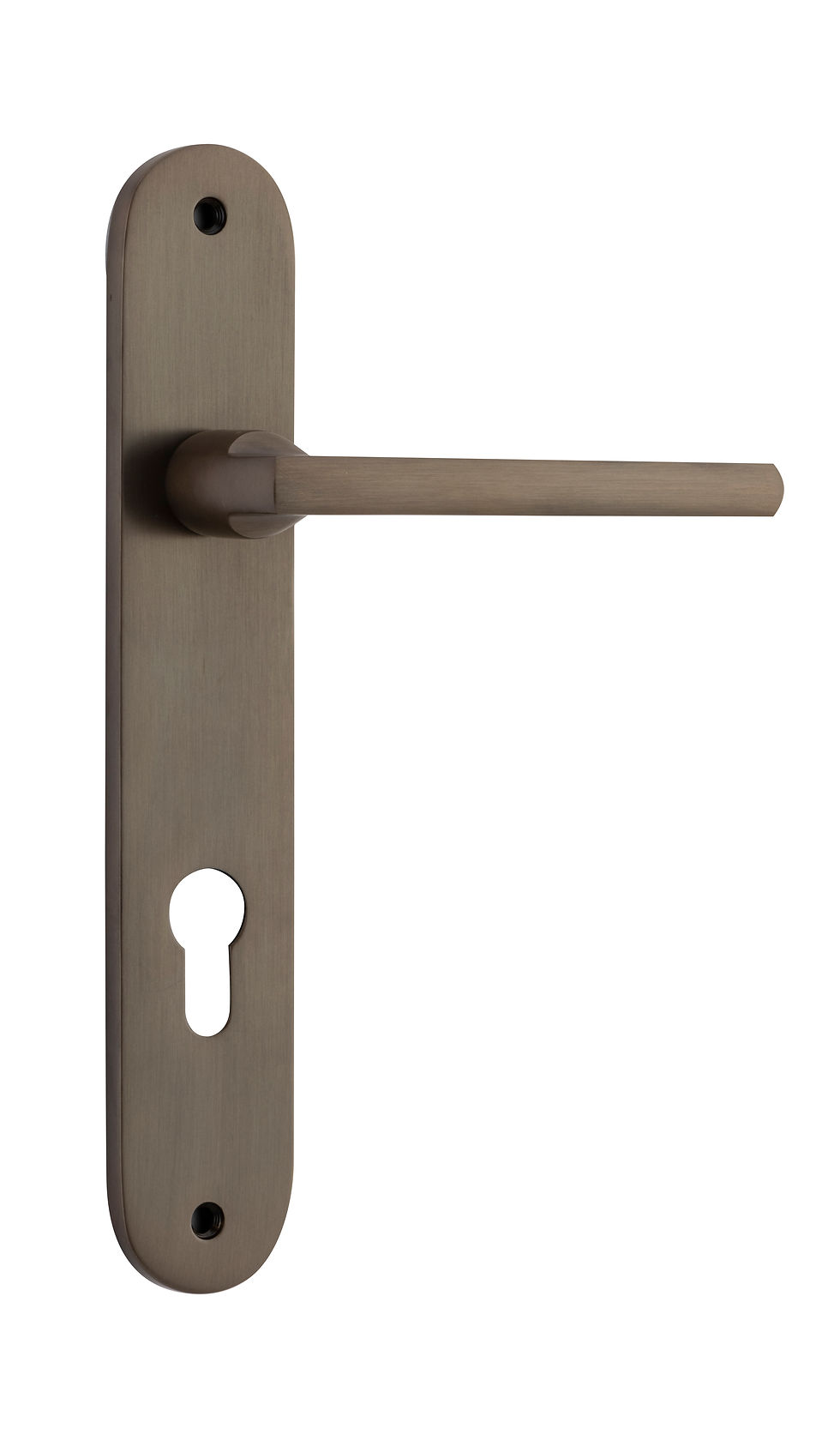 Thumbnail: Iver - Baltimore Door Lever on Oval Backplate - All Variants