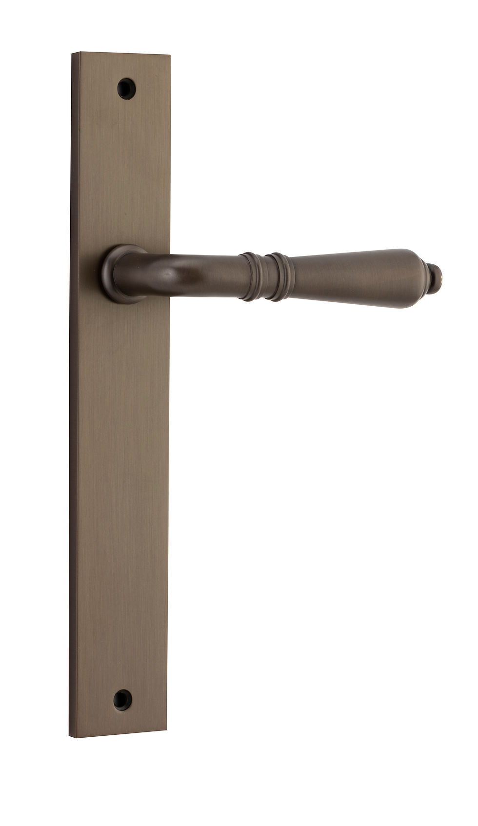 Thumbnail: Iver - Sarlat Door Lever on Rectangular Backplate - All Variants