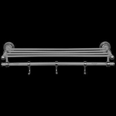 Thumbnail: Domino Brass - Contemporary Design 2 Towel Rack L680mm