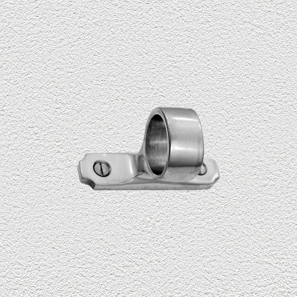 Thumbnail: Domino Brass - Slim Offset Centre Ring Sash Window Lift