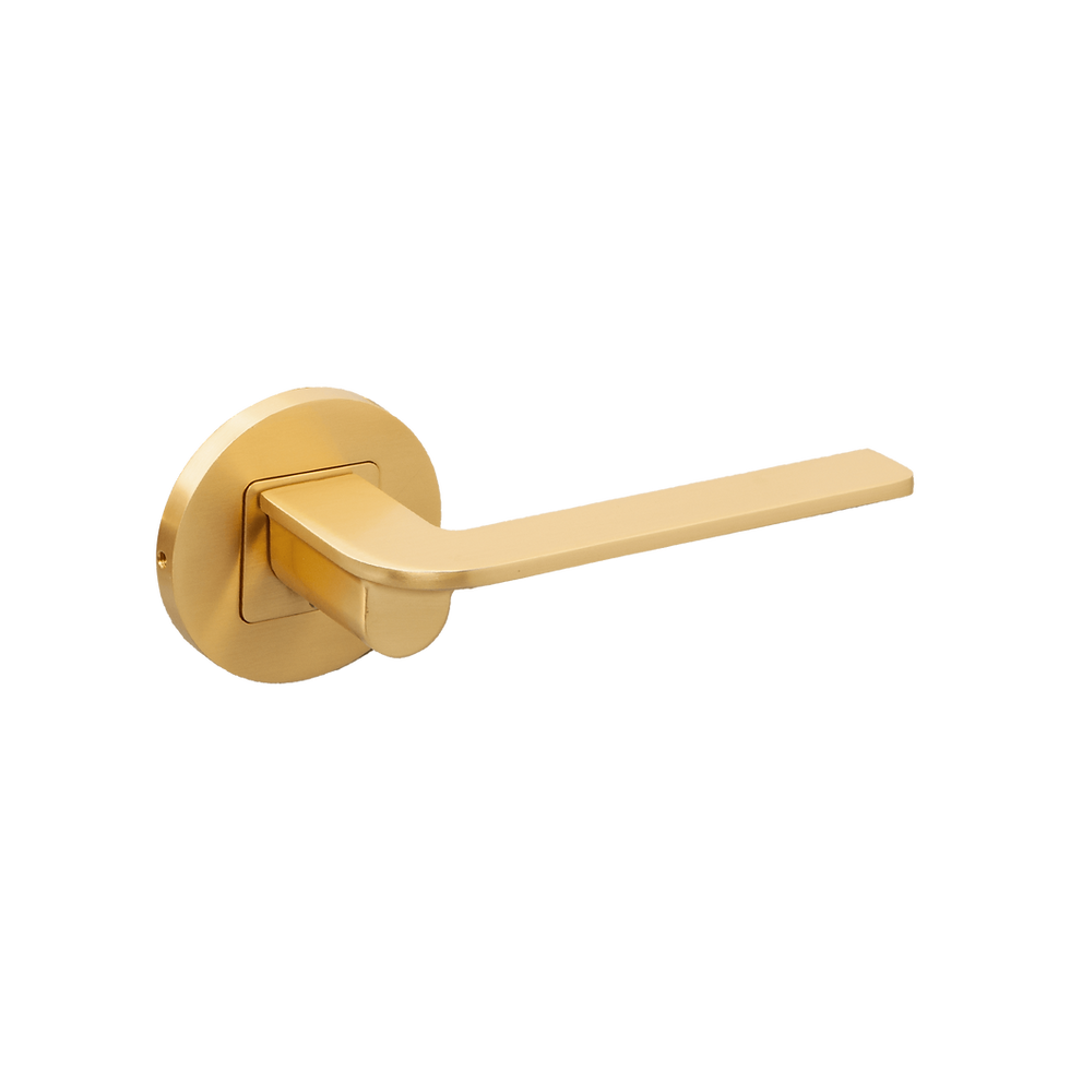 Thumbnail: Worldwide - Elgin Signature Door Lever on Round Rose D63mm - All Variants