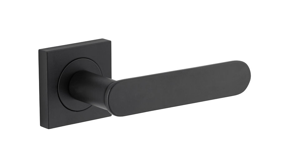 Thumbnail: Iver - Bronte Door Lever on Square Rose - All Variants